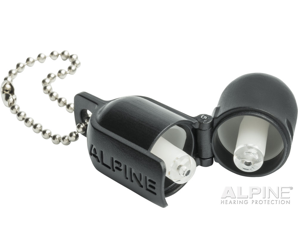 Cutie dopuri de urechi breloc Alpine Miniboxx